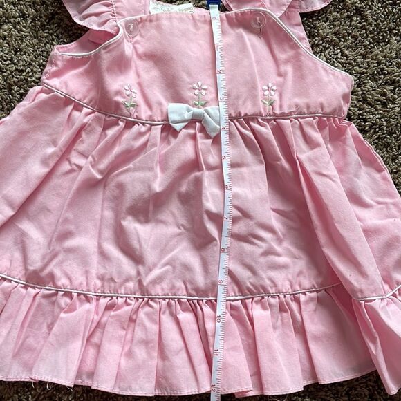 Vintage Baby Girl Pink Dress - Picture 10 of 11